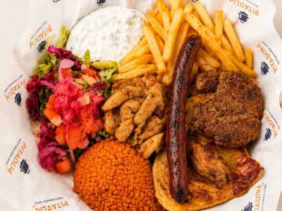 Assiette barbecue