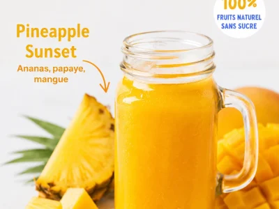 Smoothies sunset